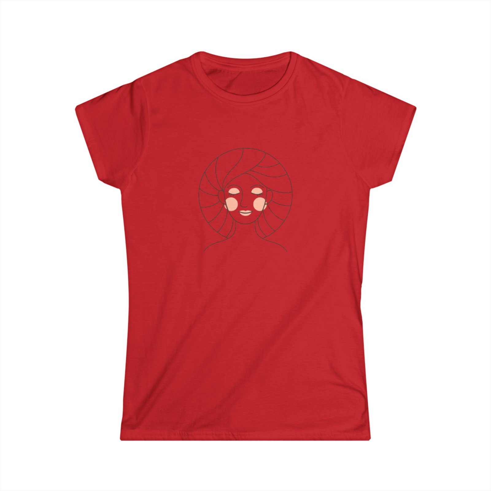 Hair Lines Soft style Tee - Image 19