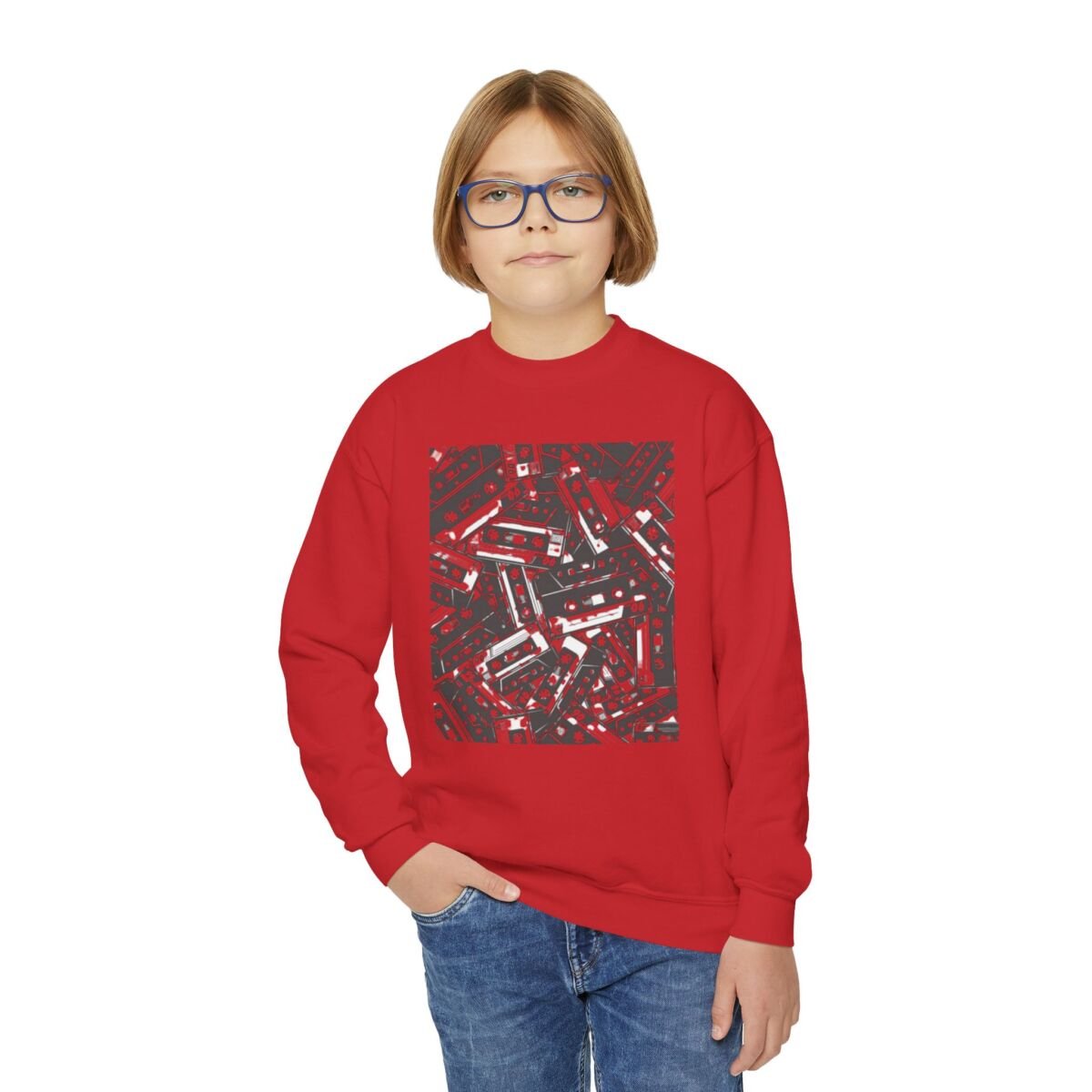 Another Level Brand Youth Crewneck Sweatshirt - Image 2