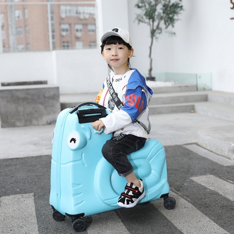 Children Can Sit On The Trolley Ride Suitcase - Image 3