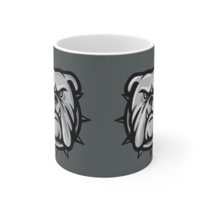 British Bulldog Ceramic Coffee Cups, 11oz, 15oz