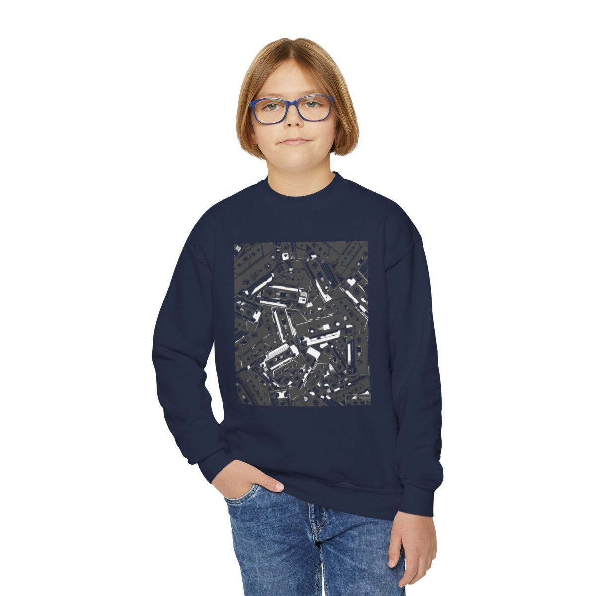 Another Level Brand Youth Crewneck Sweatshirt - Image 31