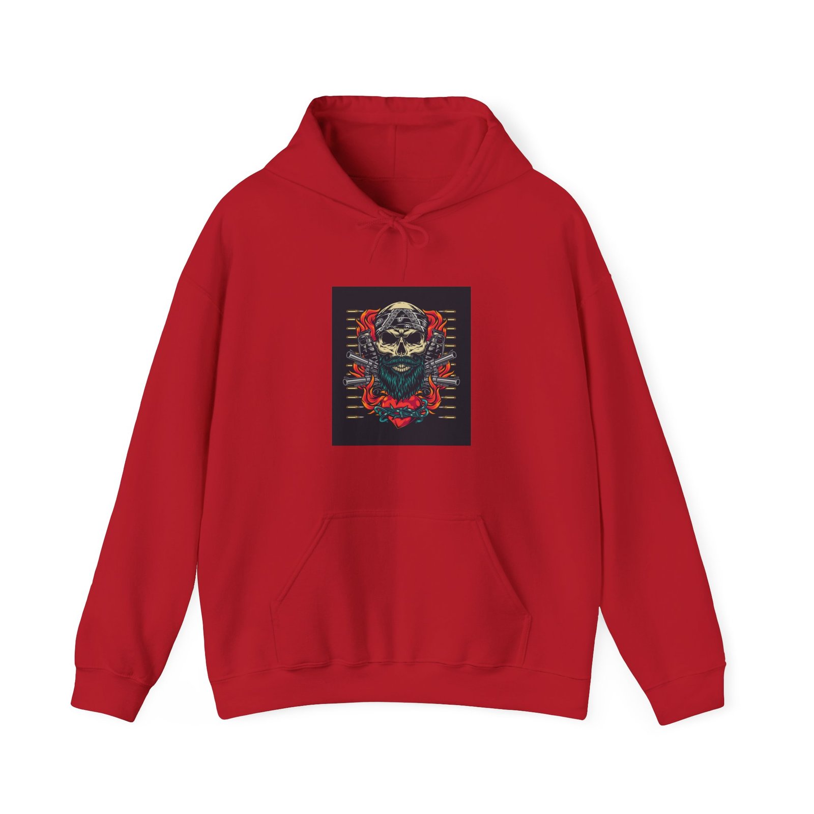 Skull Tattoo Unisex Heavy Blend™ Hooded Sweatshirt - Image 61