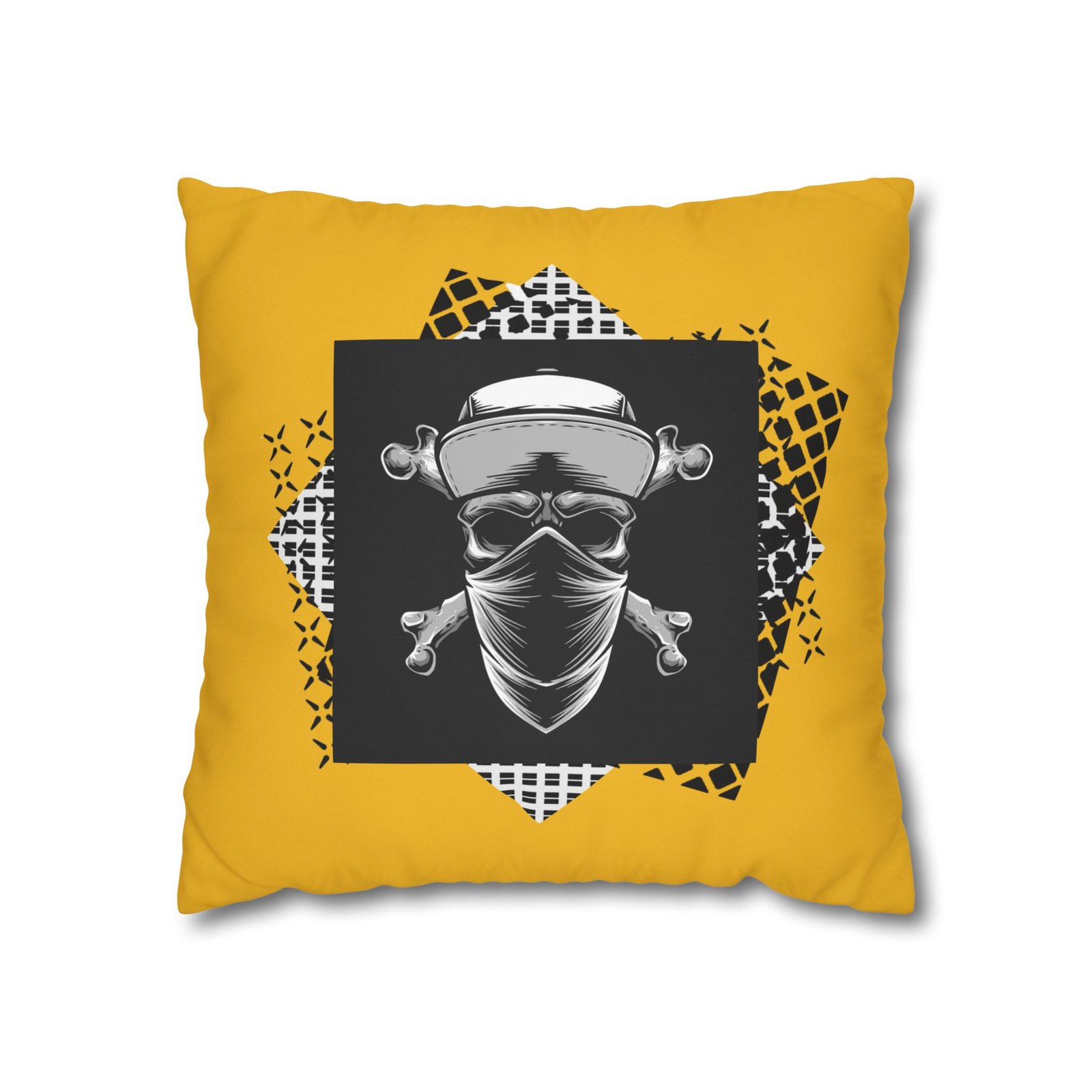 Gangster Square Poly Canvas Pillowcase - Image 5