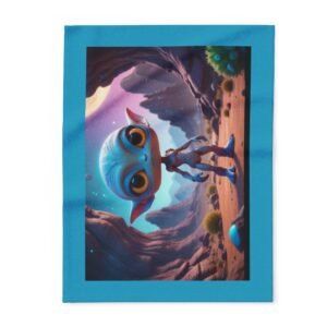 Alien Arctic Fleece Blanket