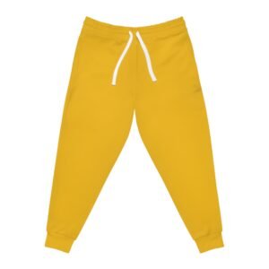 Evokes Brand Blue Geometric Athletic Joggers for Active Lifestyle