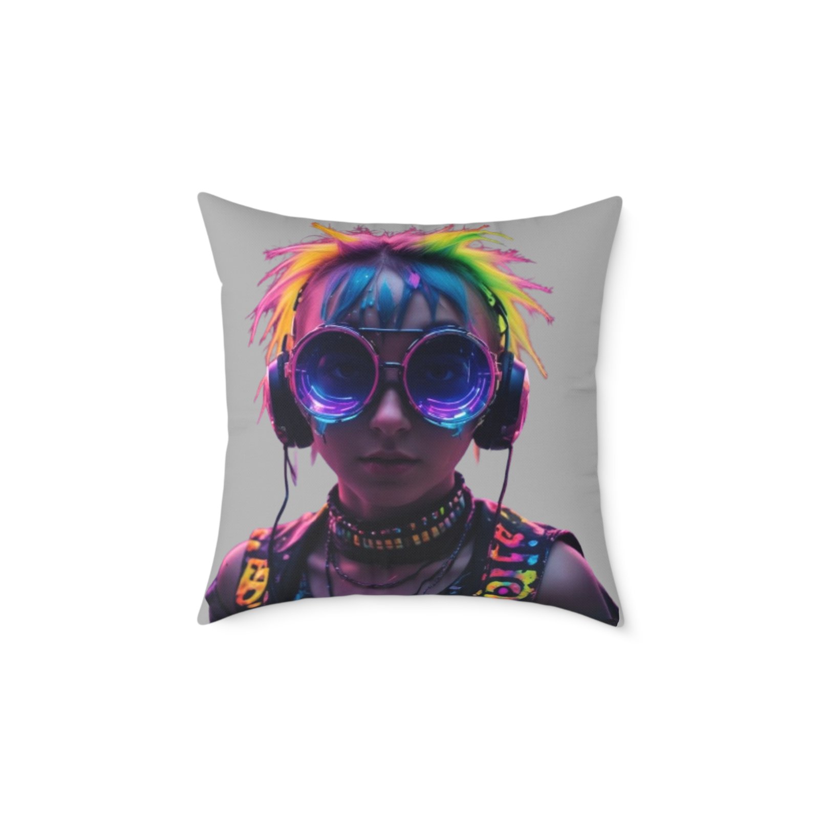 Crazy Square Poly Canvas Pillow - Image 9