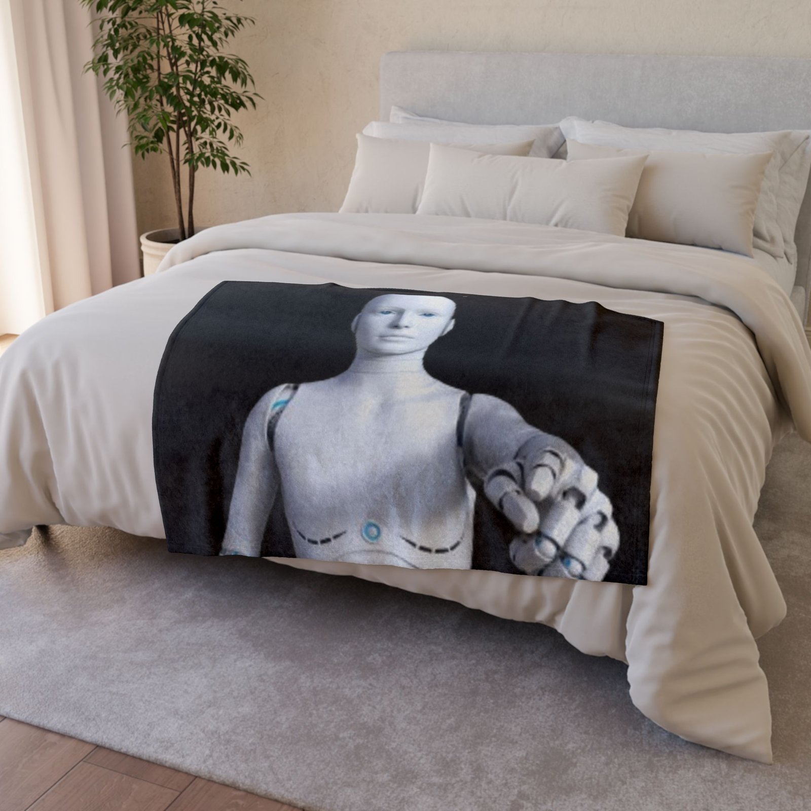 Sci fi Soft Polyester Blanket - Image 4