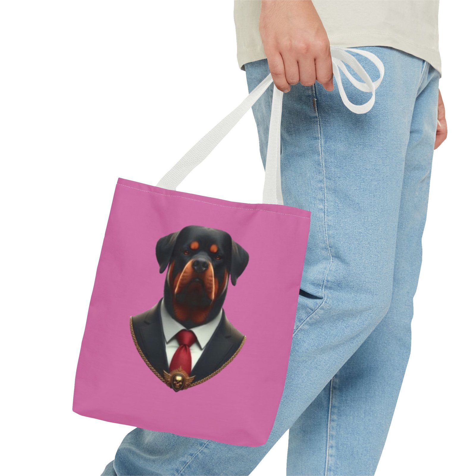 Rottweiler Dog Tote Bag - Stylish Dog Lover's Accessory - Image 11