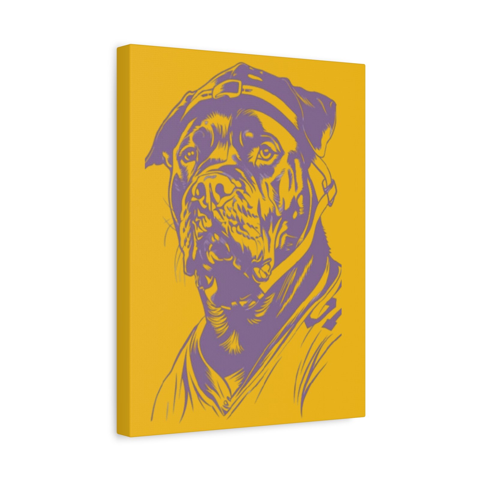 Rottweiler Rotty Dog Art Canvas Print - Modern Home Decor - Image 6
