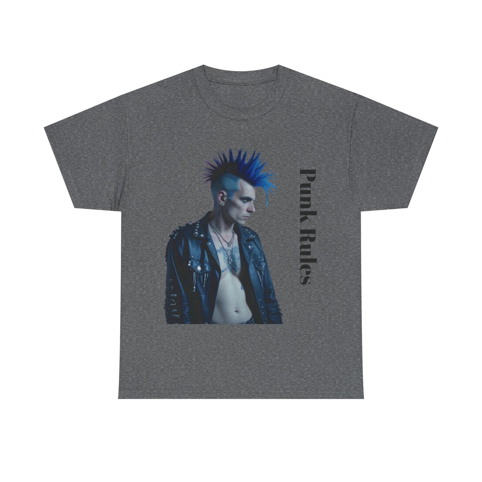 Punk Mother Daughter Father Son Grandparents Grandkids Matching Unisex Heavy Cotton Tee - Image 49