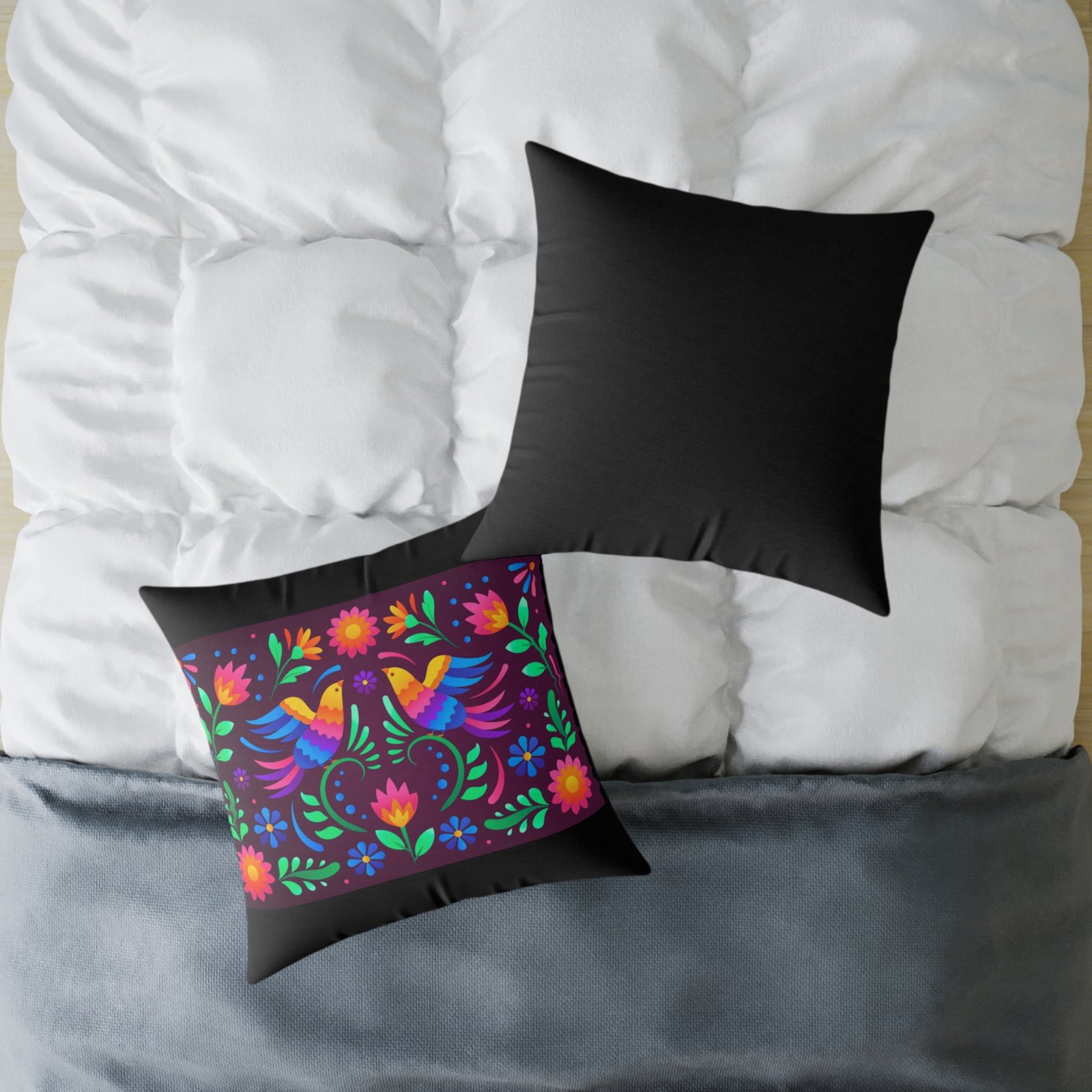 Mexico Square Poly Canvas Pillow - Image 16