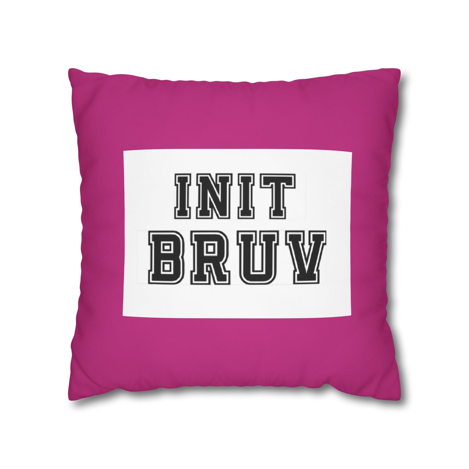 Bruv Square Poly Canvas Pillowcase - Image 9