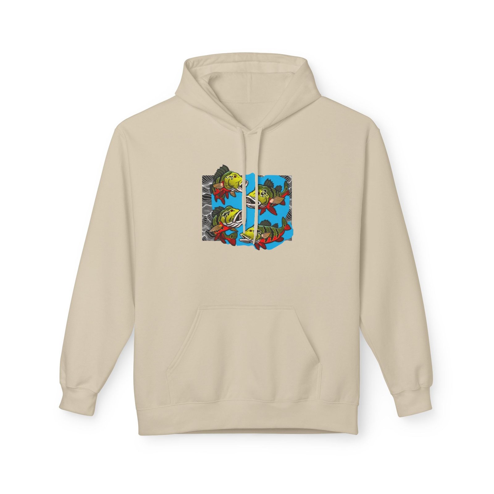 Fishing Adventure Water Sport Fleece Hoodie | Perfect Gift for Anglers, Outdoor Enthusiasts, Fishing Trips, Birthdays, and Summer - Image 13