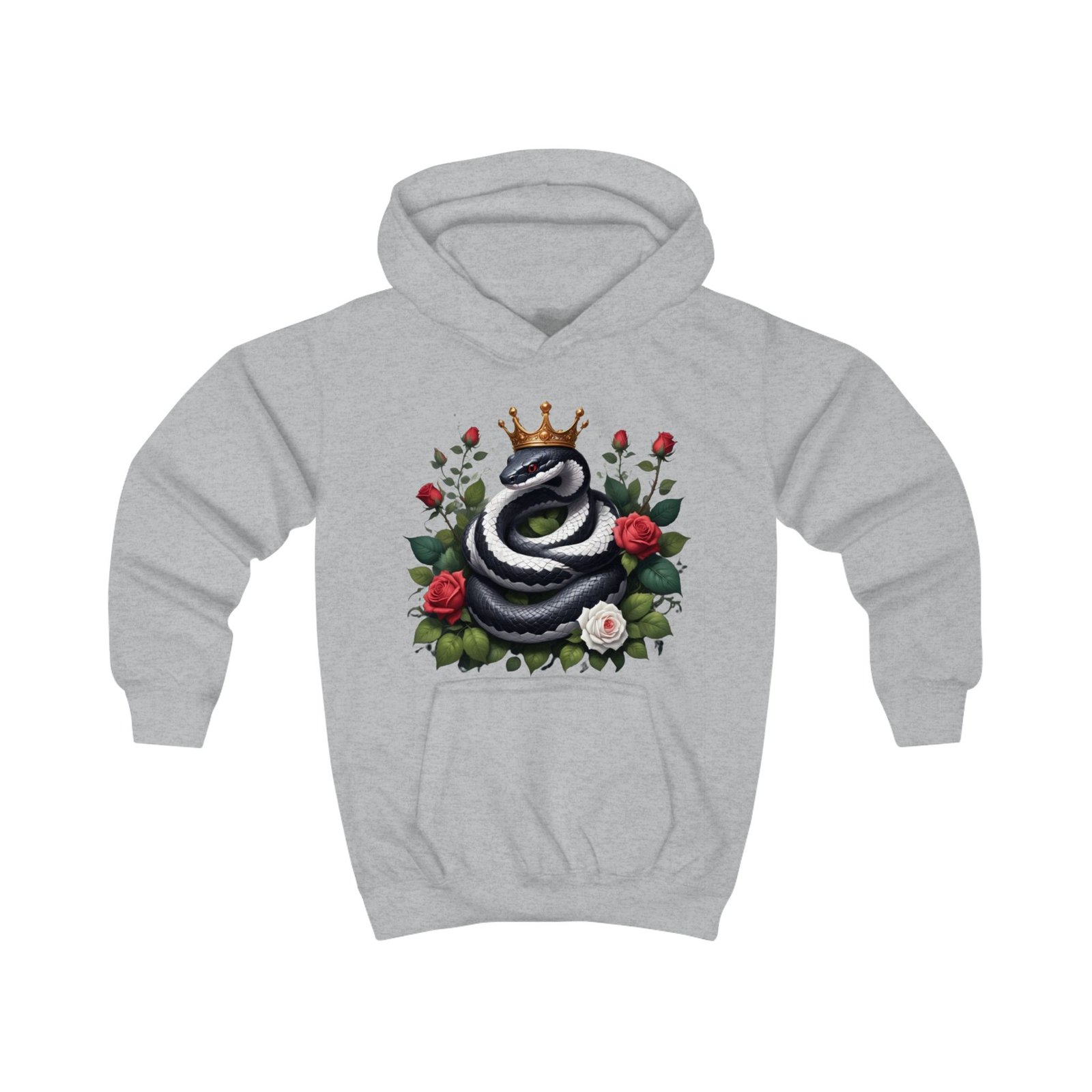Red Roses Kids Hoodie - Image 7