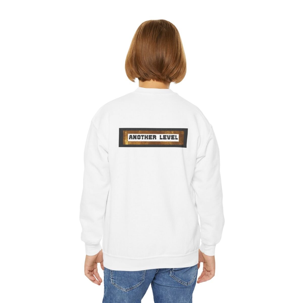 Another Level Brand Youth Crewneck Sweatshirt - Image 8
