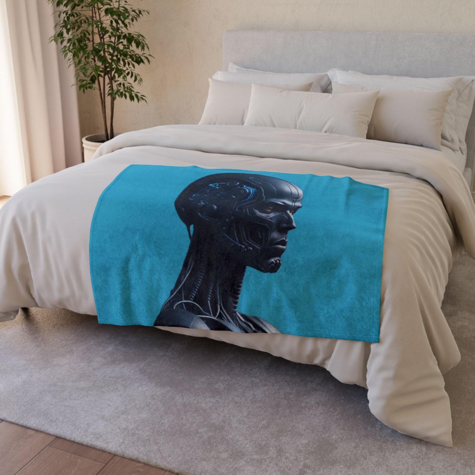 Sci fi Soft Polyester Blanket - Image 4