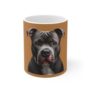 Bull Terrier Ceramic Coffee Cups, 11oz, 15oz