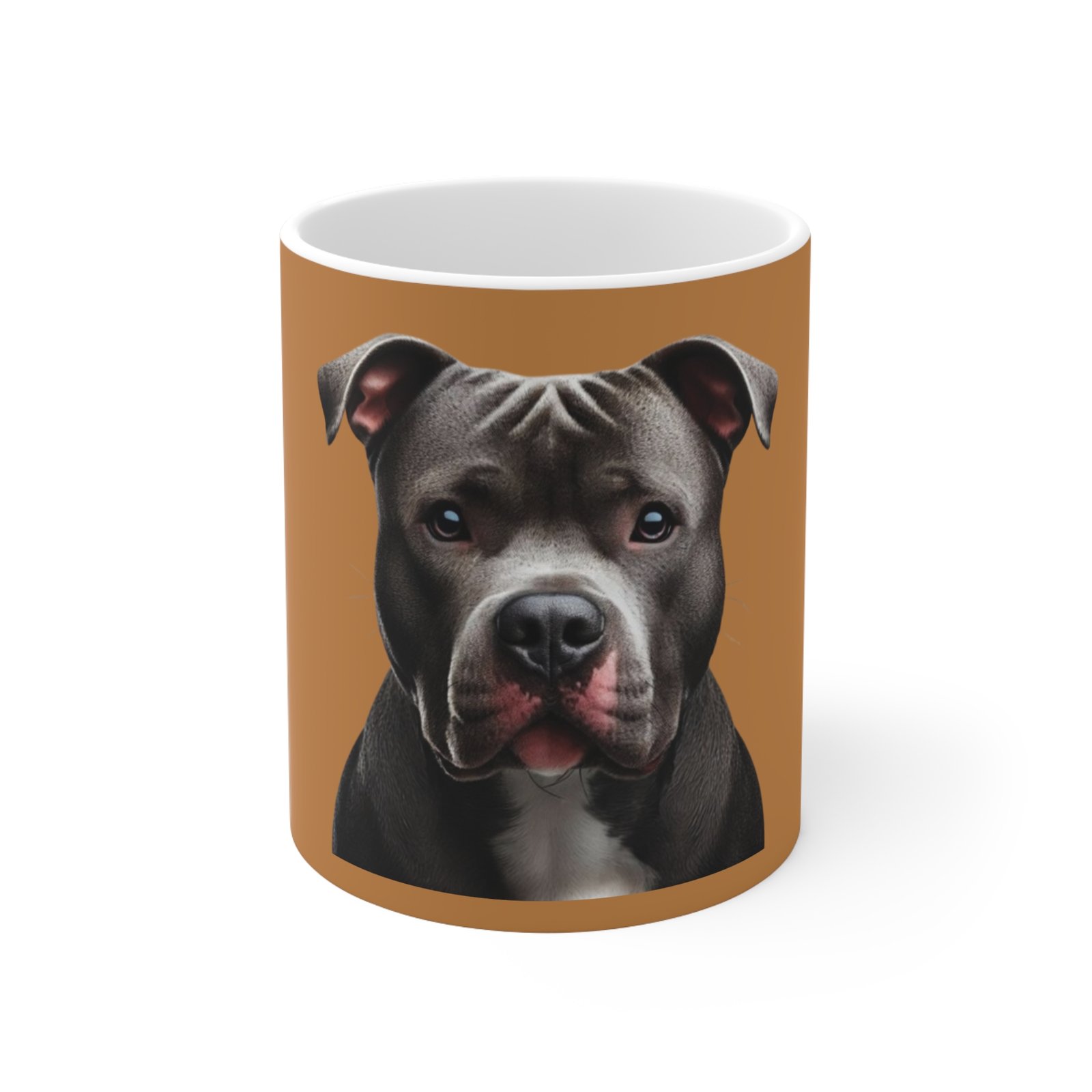 Bull Terrier Ceramic Coffee Cups, 11oz, 15oz