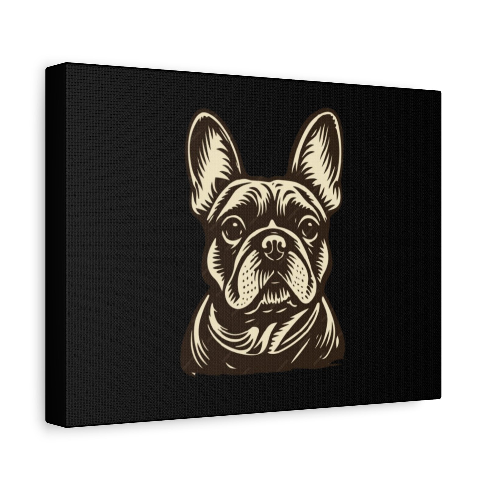 French Bulldog Dog Canvas Art - 1.25" Stretched Matte Print for Pet Lovers - Image 6