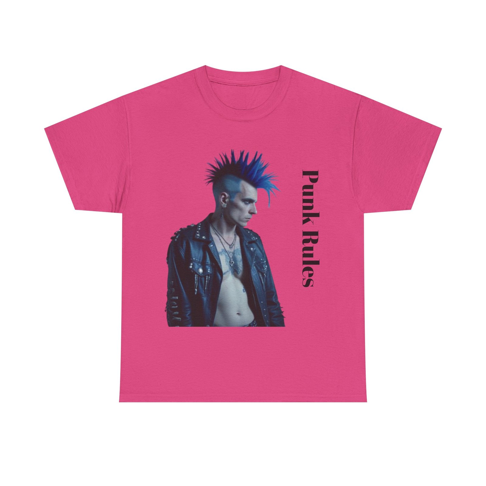 Punk Mother Daughter Father Son Grandparents Grandkids Matching Unisex Heavy Cotton Tee - Image 69