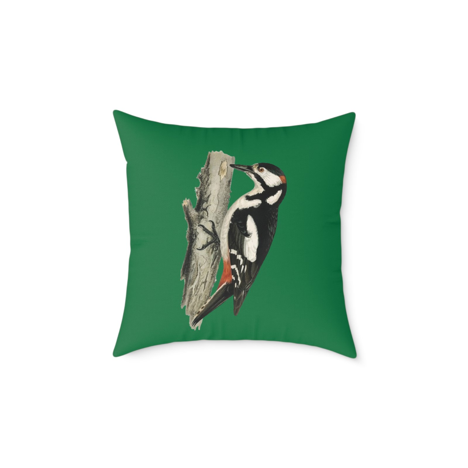 Bird Design Square Poly Canvas Pillow - Image 9