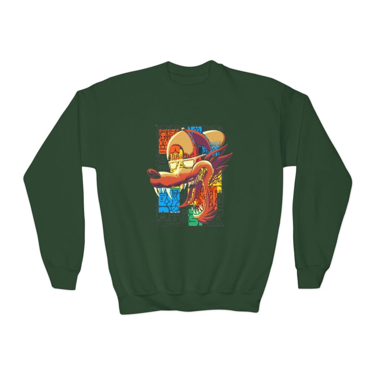 Another Level Brand Youth Crewneck Sweatshirt - Image 5