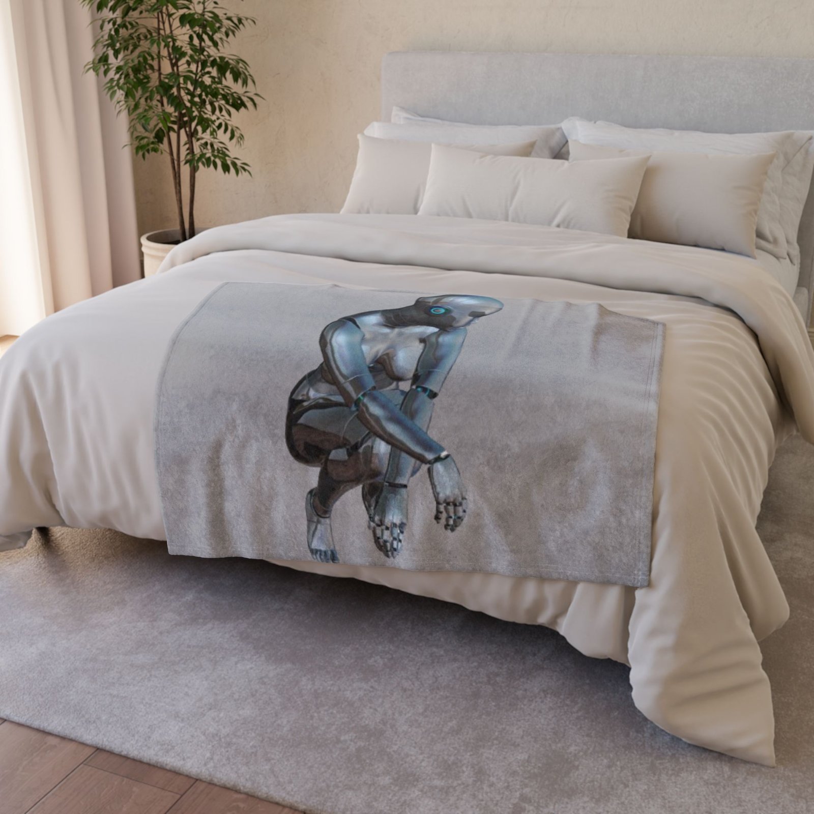Sci fi Soft Polyester Blanket - Image 4