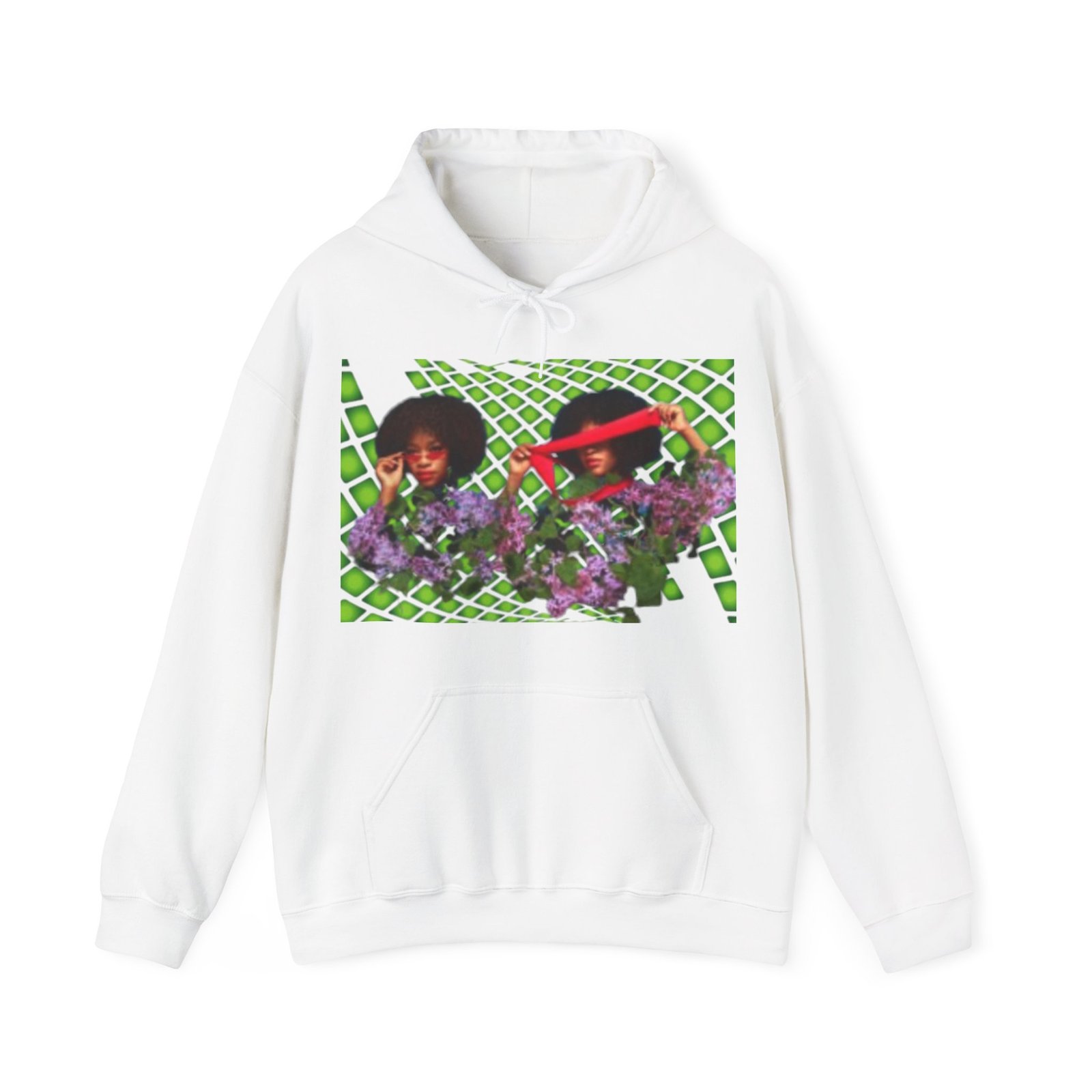 Hooded Sweatshirt with Positivity Sayings