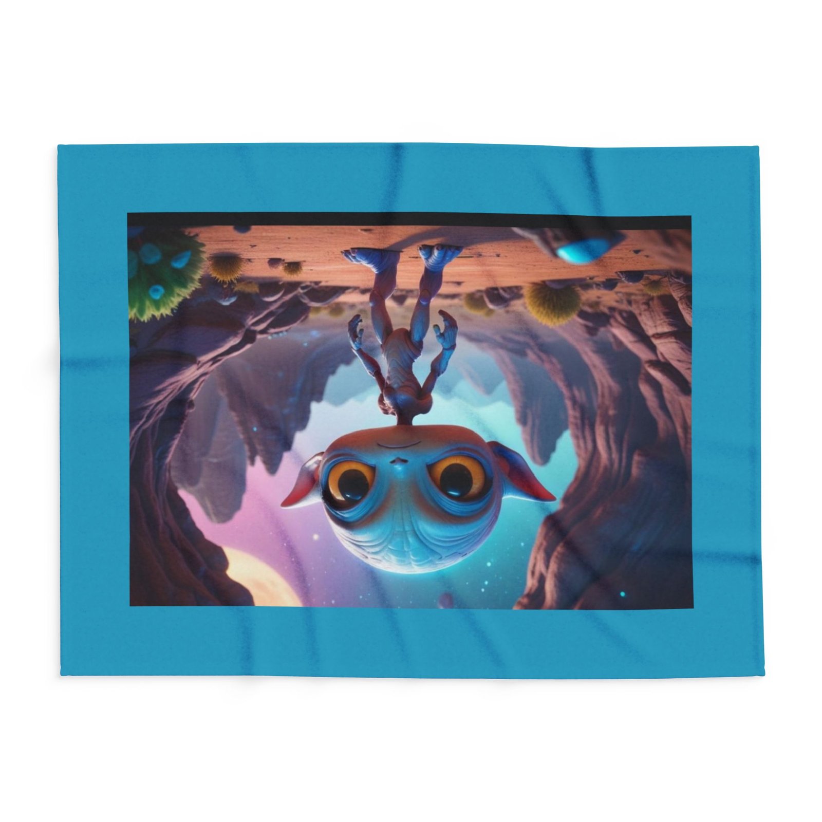 Alien Arctic Fleece Blanket - Image 10
