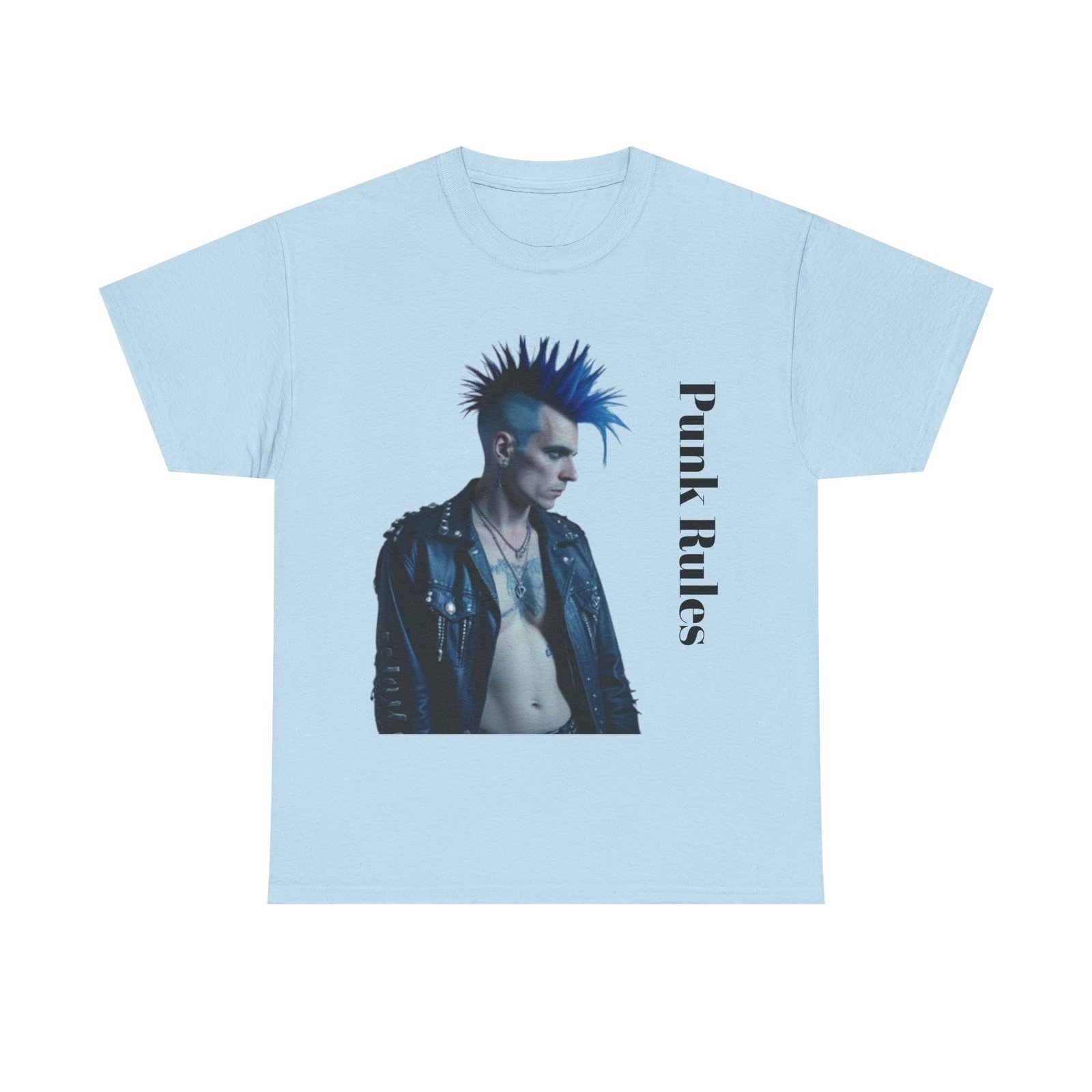 Punk Mother Daughter Father Son Grandparents Grandkids Matching Unisex Heavy Cotton Tee - Image 53