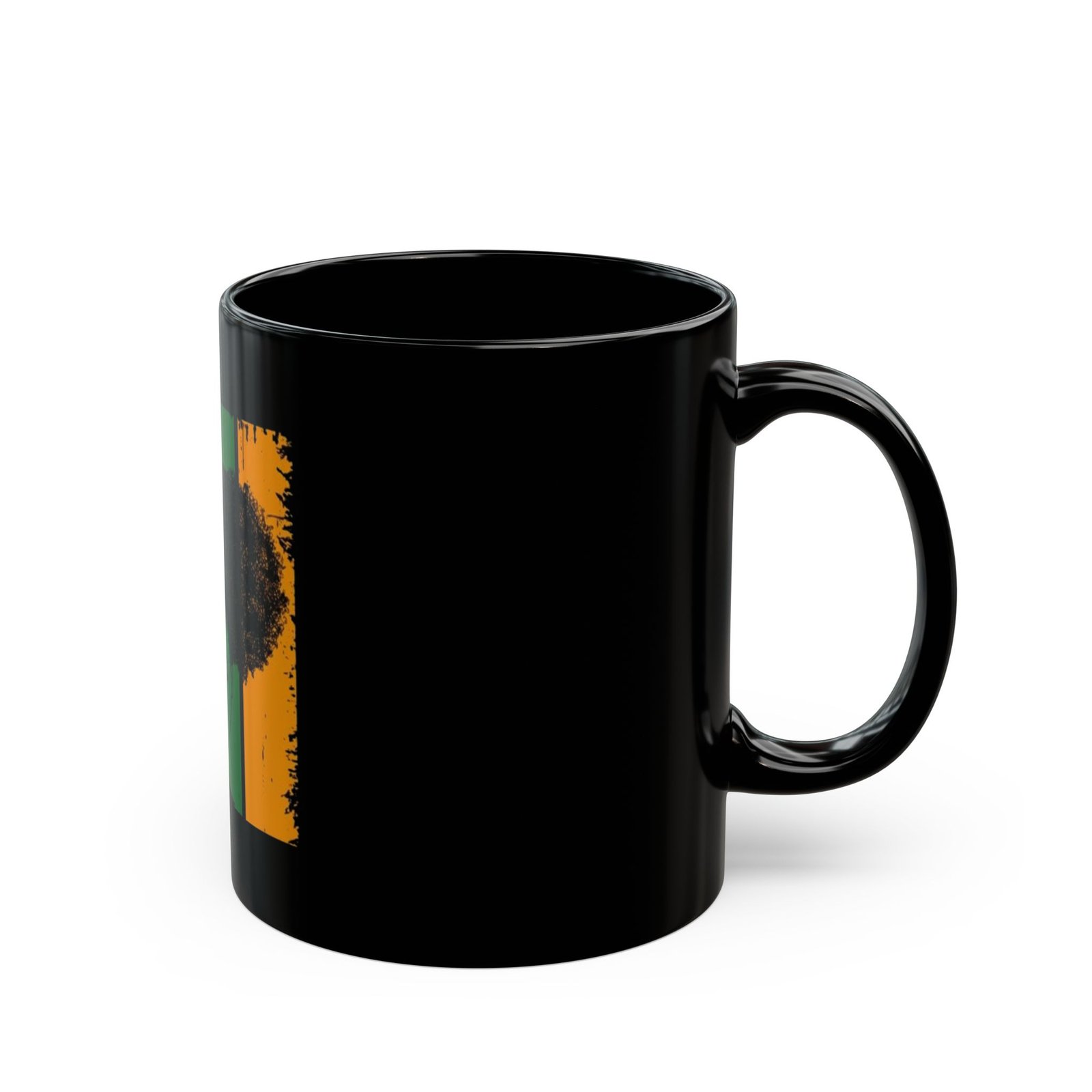 Reggae Music Rasta Jamaica Black Mug (11oz, 15oz) - Image 2