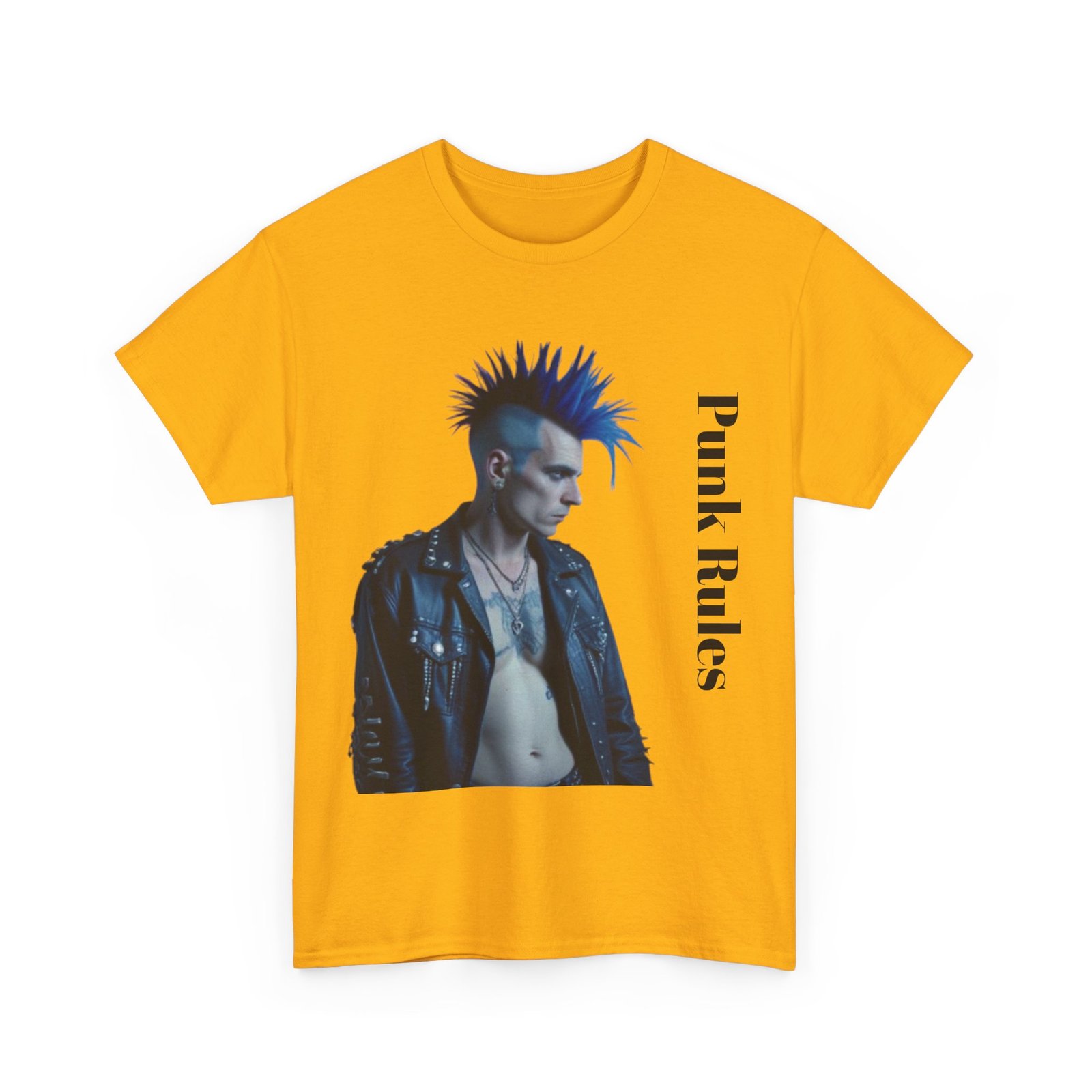 Punk Mother Daughter Father Son Grandparents Grandkids Matching Unisex Heavy Cotton Tee - Image 23