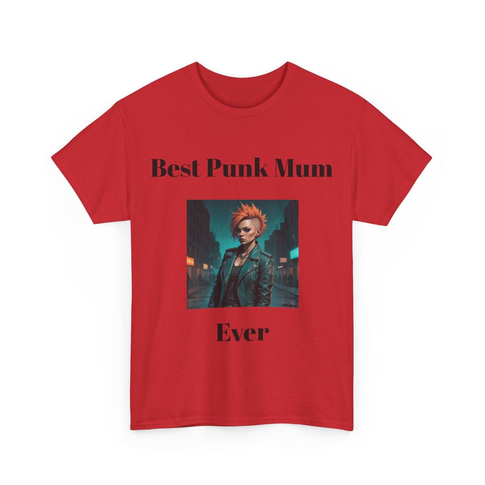 Punk Mother Daughter Father Son Grandparents Grandkids Matching Unisex Heavy Cotton Te - Image 67