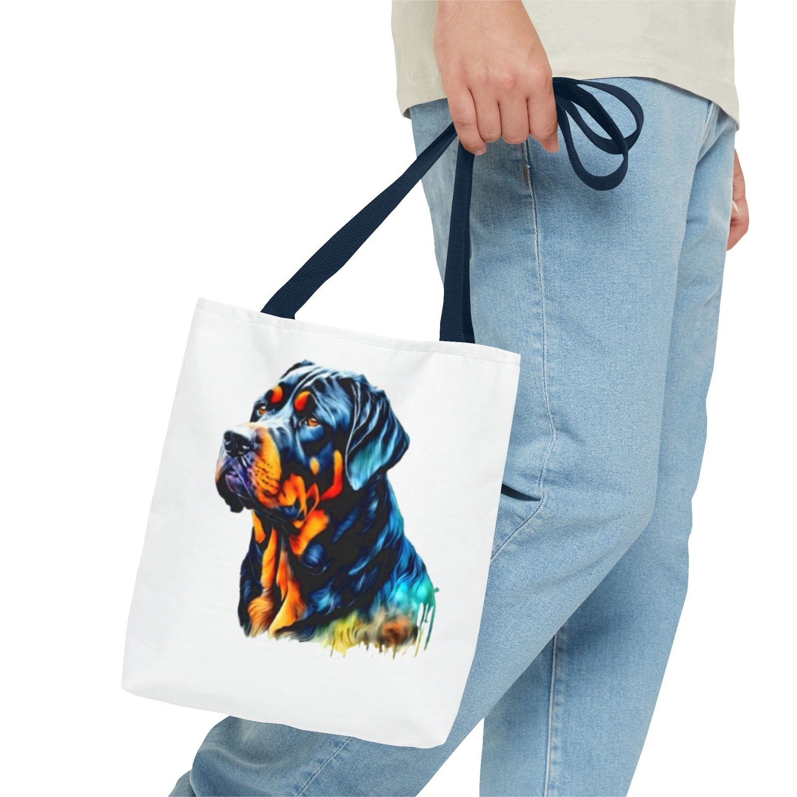 Rottweiler Dog Tote Bag - Stylish Dog Lover's Accessory - Image 19