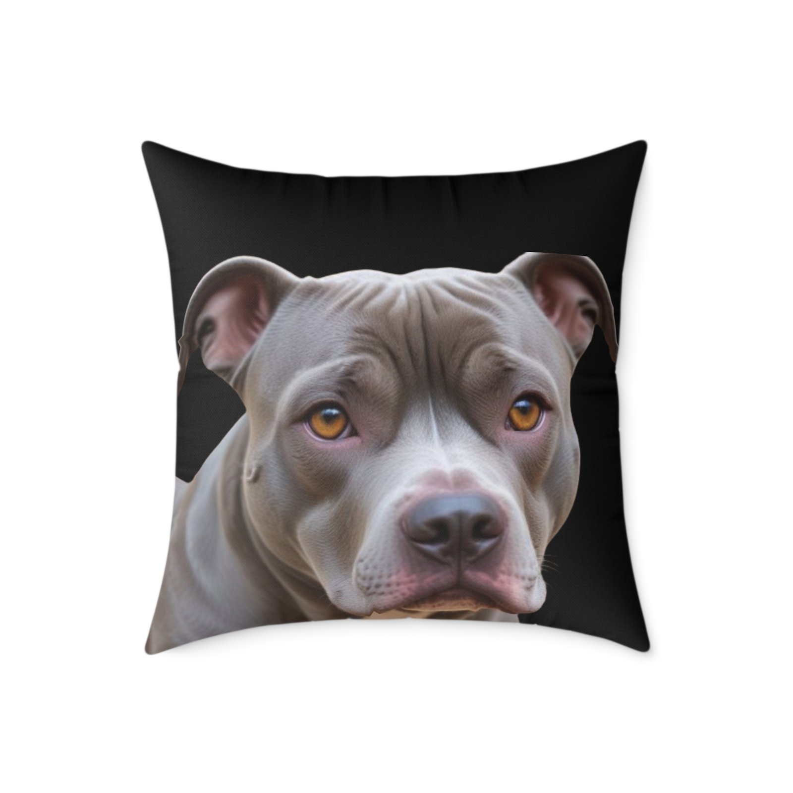 Staffordshire Bull Terrier Square Poly Canvas Pillow - Image 13