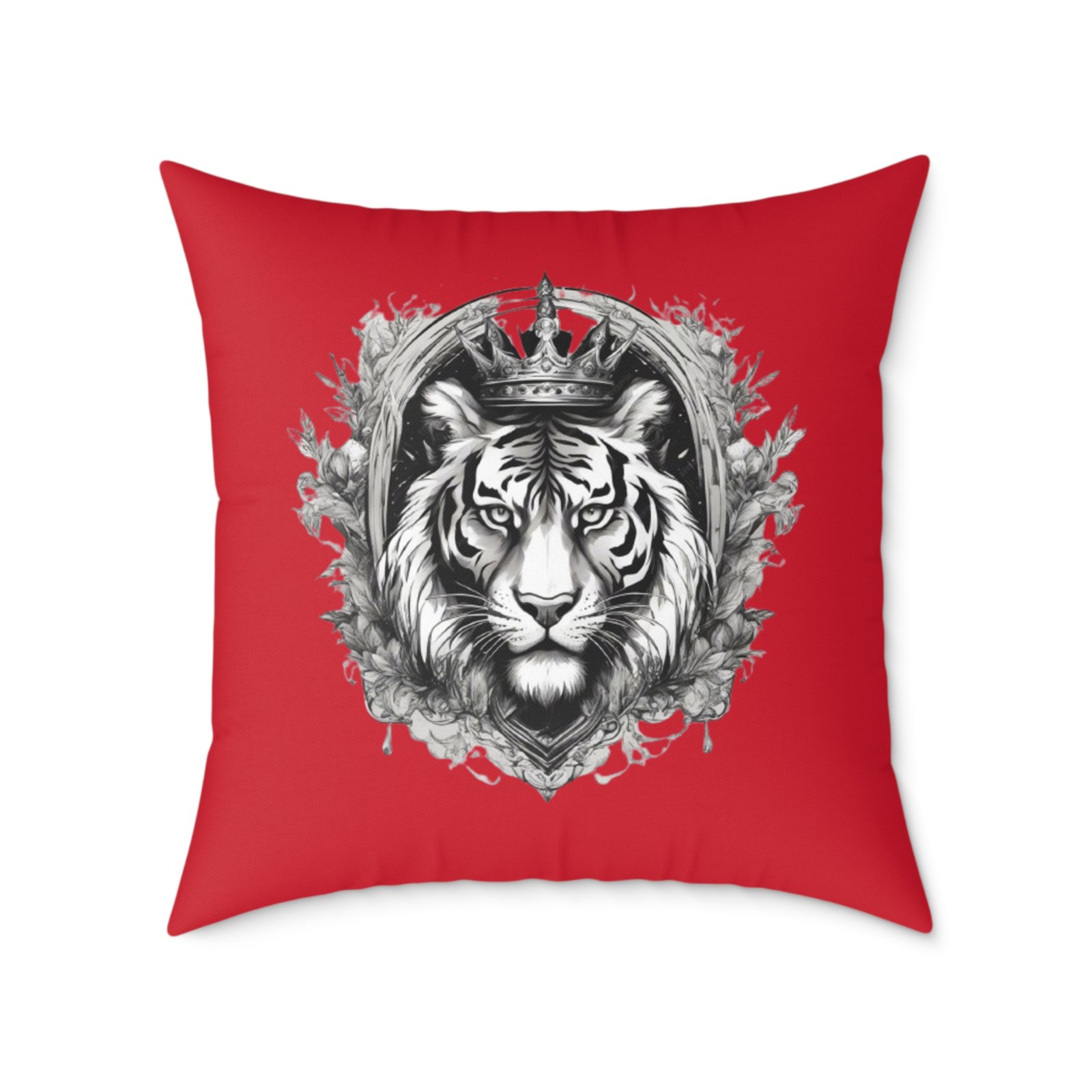 Tiger Square Poly Canvas Pillow - Image 17