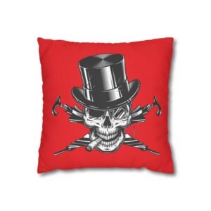 Gangster Square Poly Canvas Pillowcase