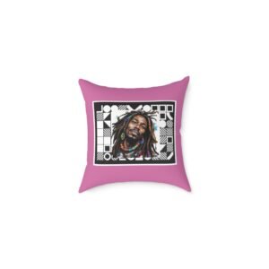 Rastafarian Square Poly Canvas Pillow