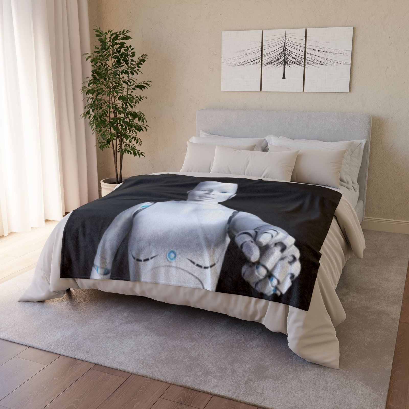 Sci fi Soft Polyester Blanket - Image 8