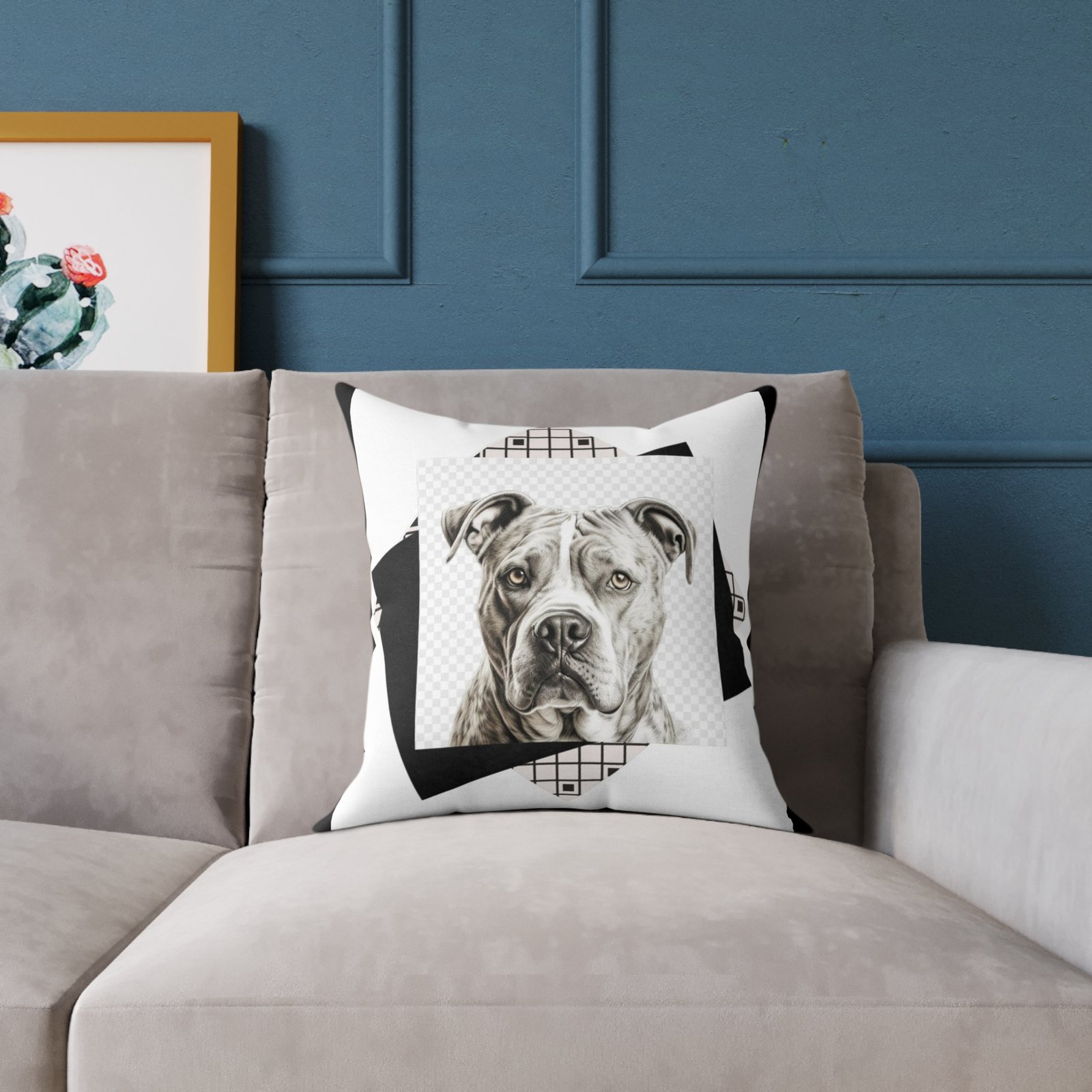 Square Poly Canvas Pillow - Image 3