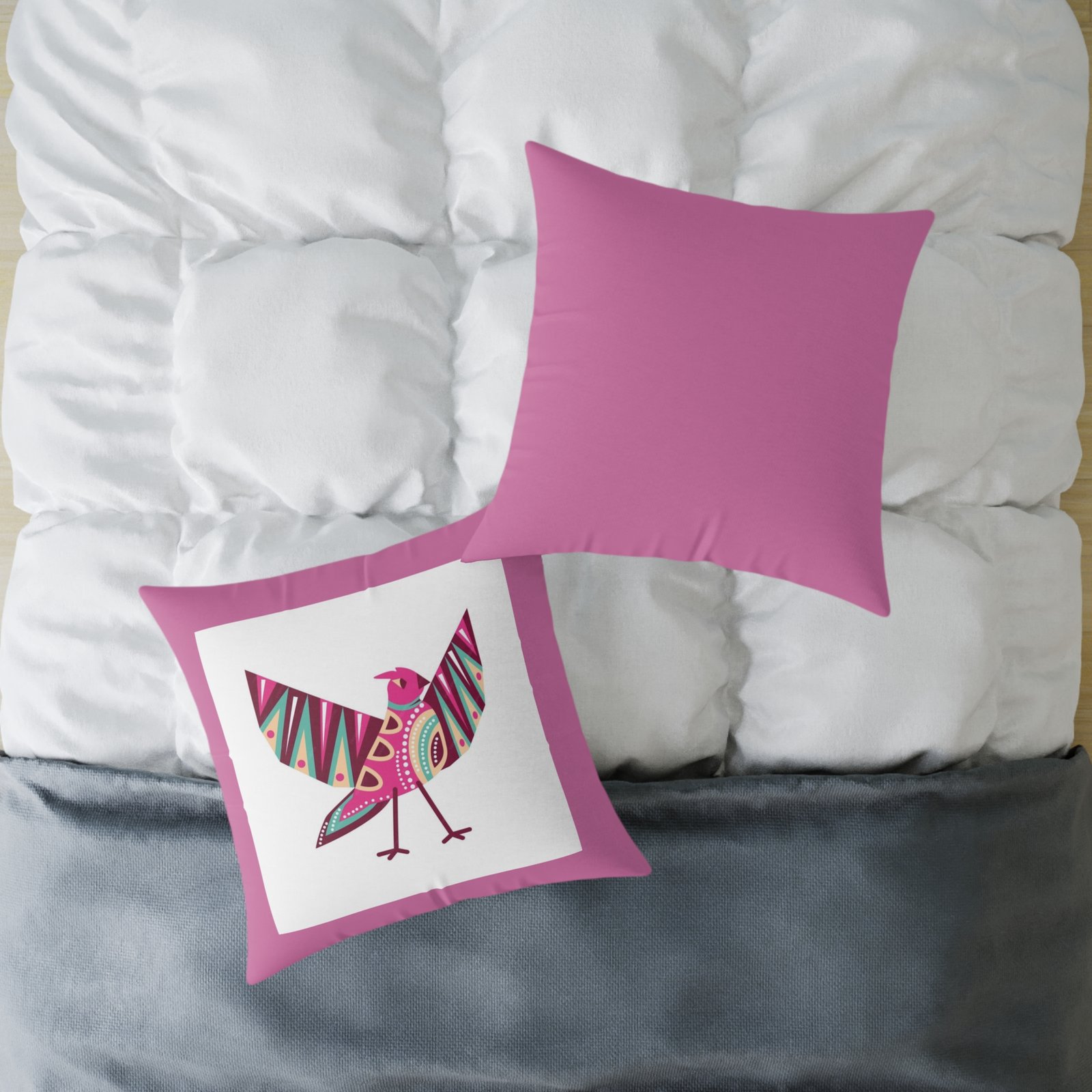 Mexico Square Poly Canvas Pillow - Image 16
