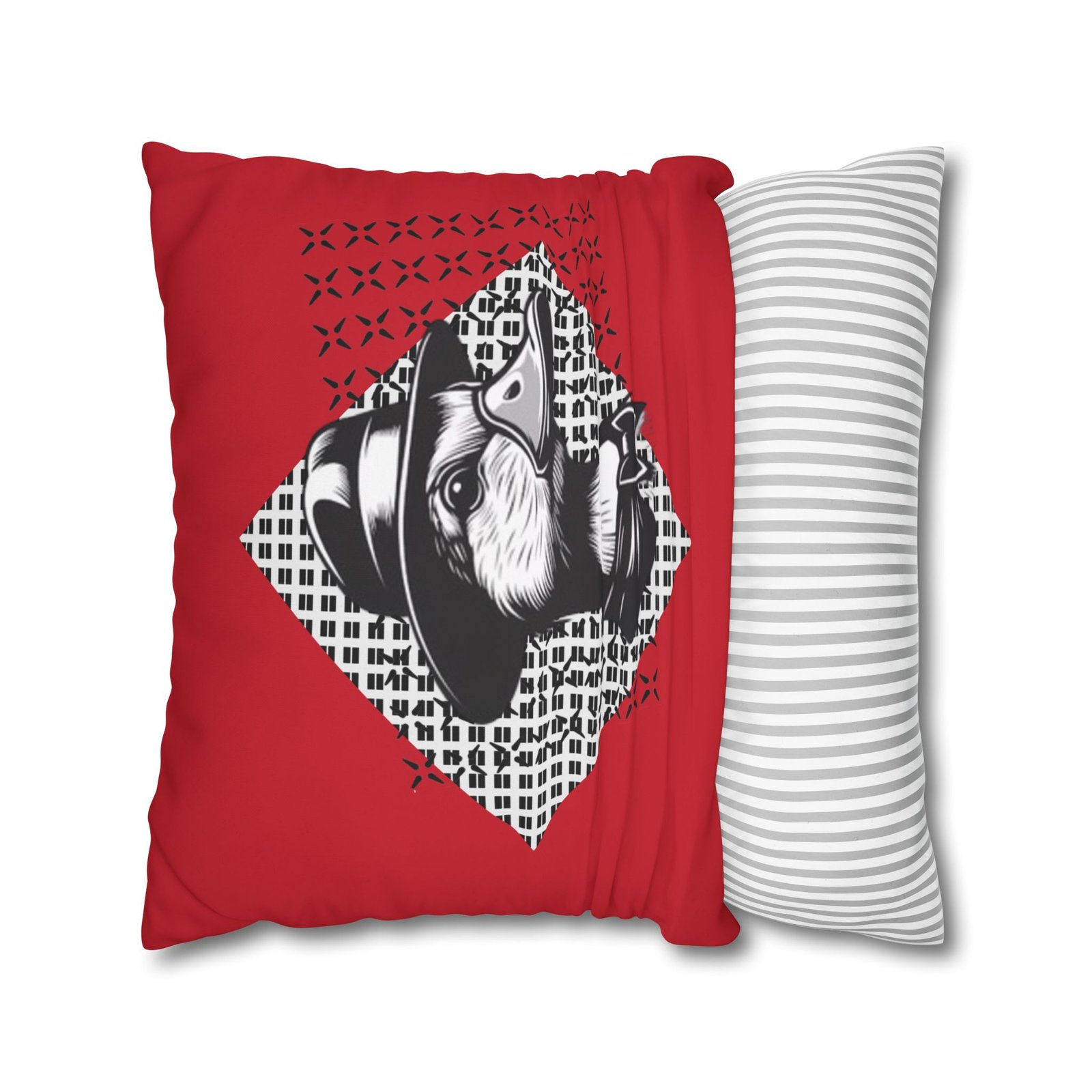 Gangster Square Poly Canvas Pillowcase - Image 14