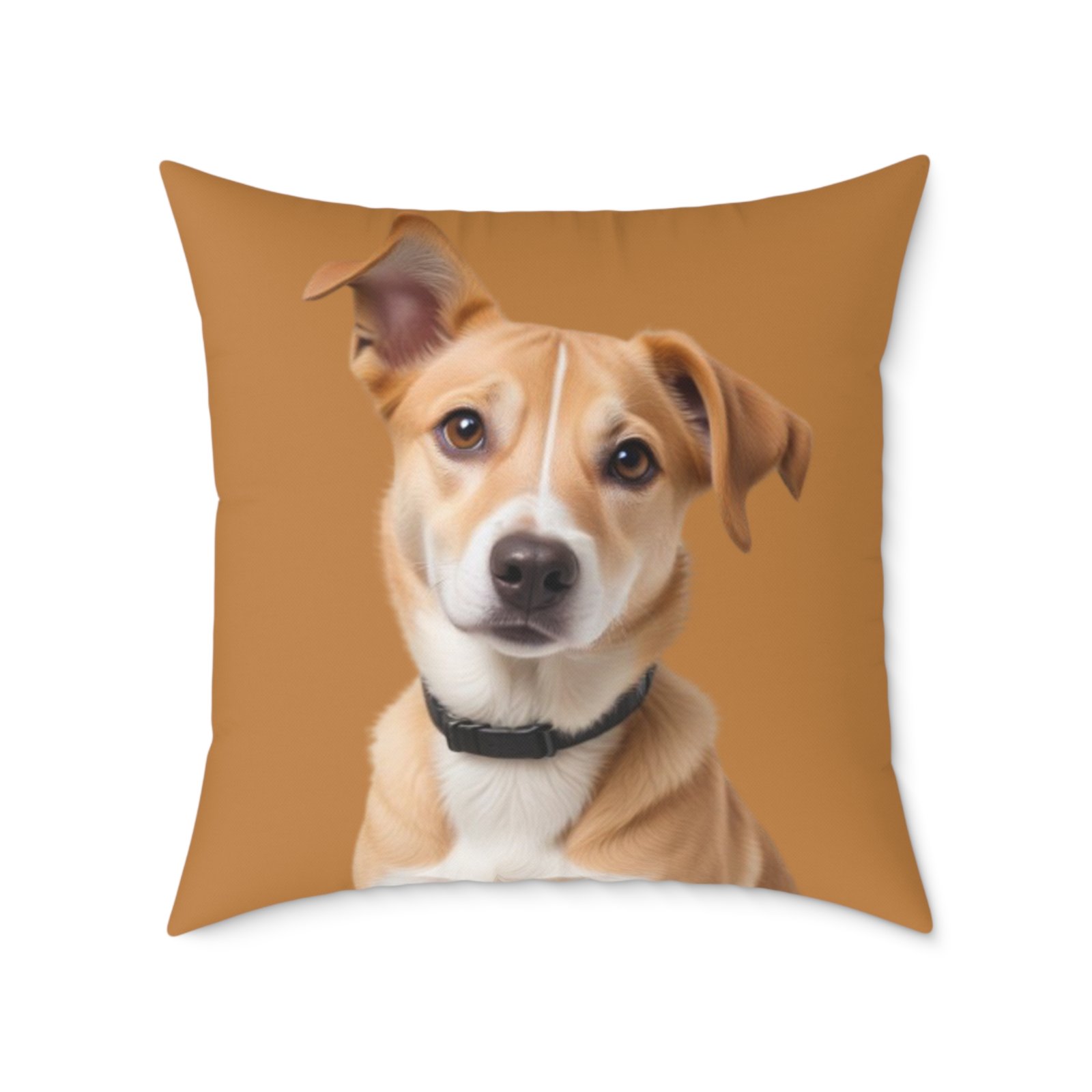 Jack Russell Square Poly Canvas Pillow - Image 17