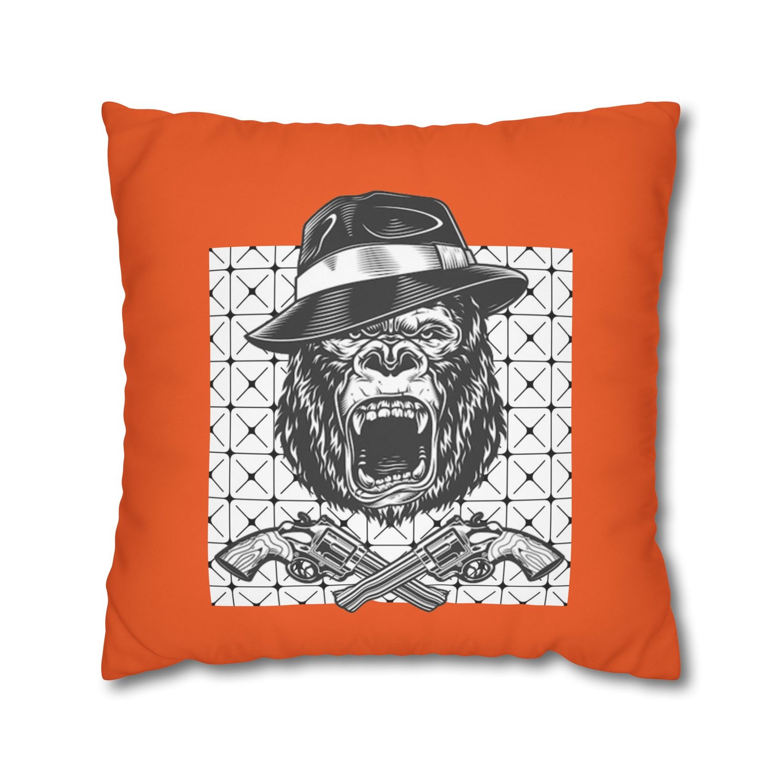 Gangster Square Poly Canvas Pillowcase - Image 13