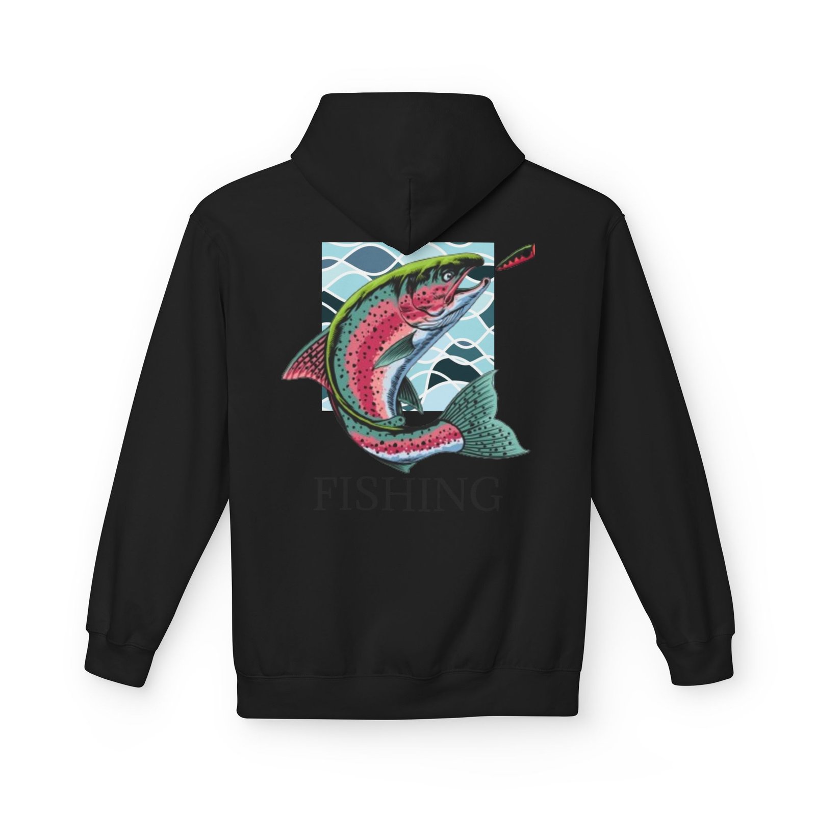 Fishing Adventure Water Sport Fleece Hoodie | Perfect Gift for Anglers, Outdoor Enthusiasts, Fishing Trips, Birthdays, and Summer - Image 10