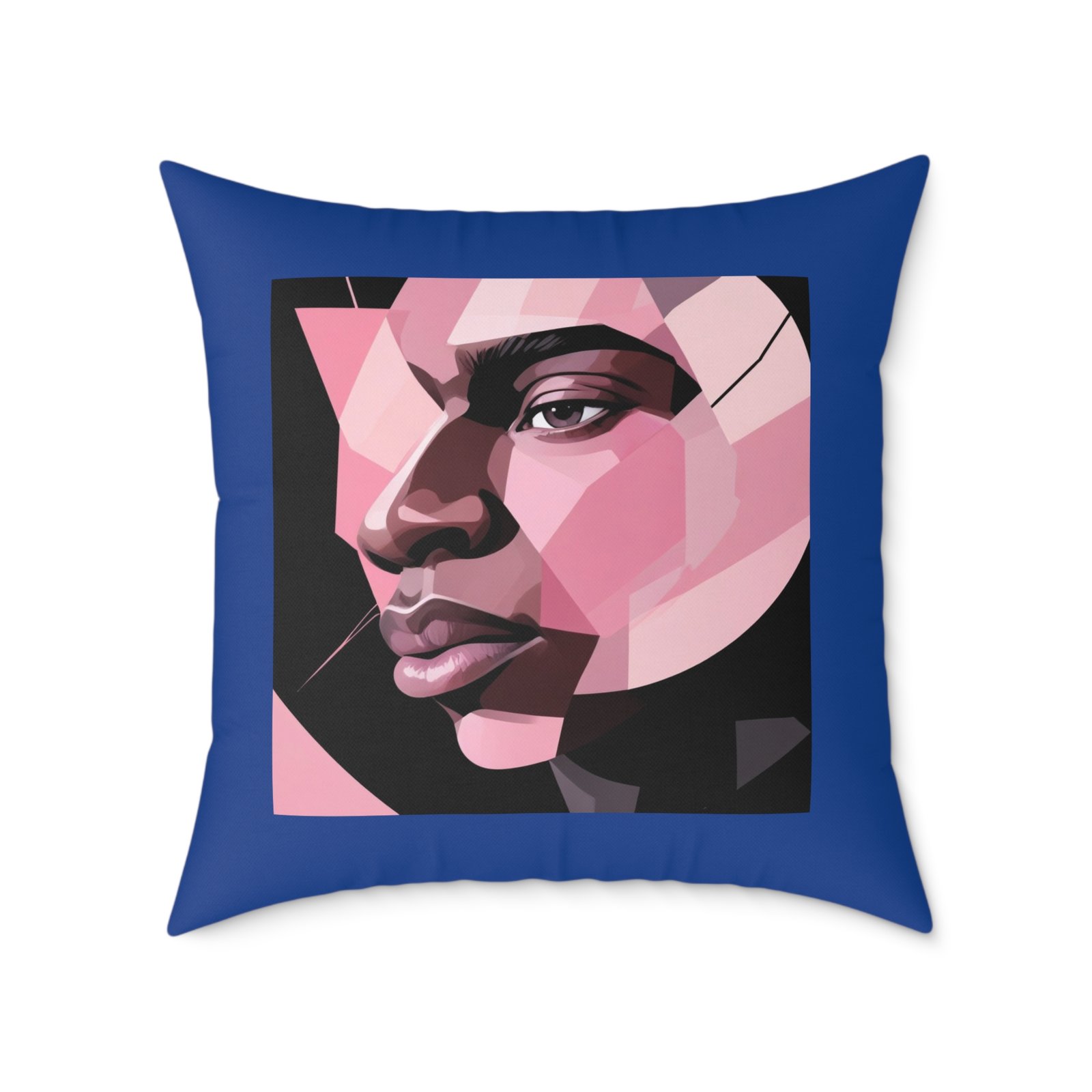 Abstract Square Poly Canvas Pillow - Image 17