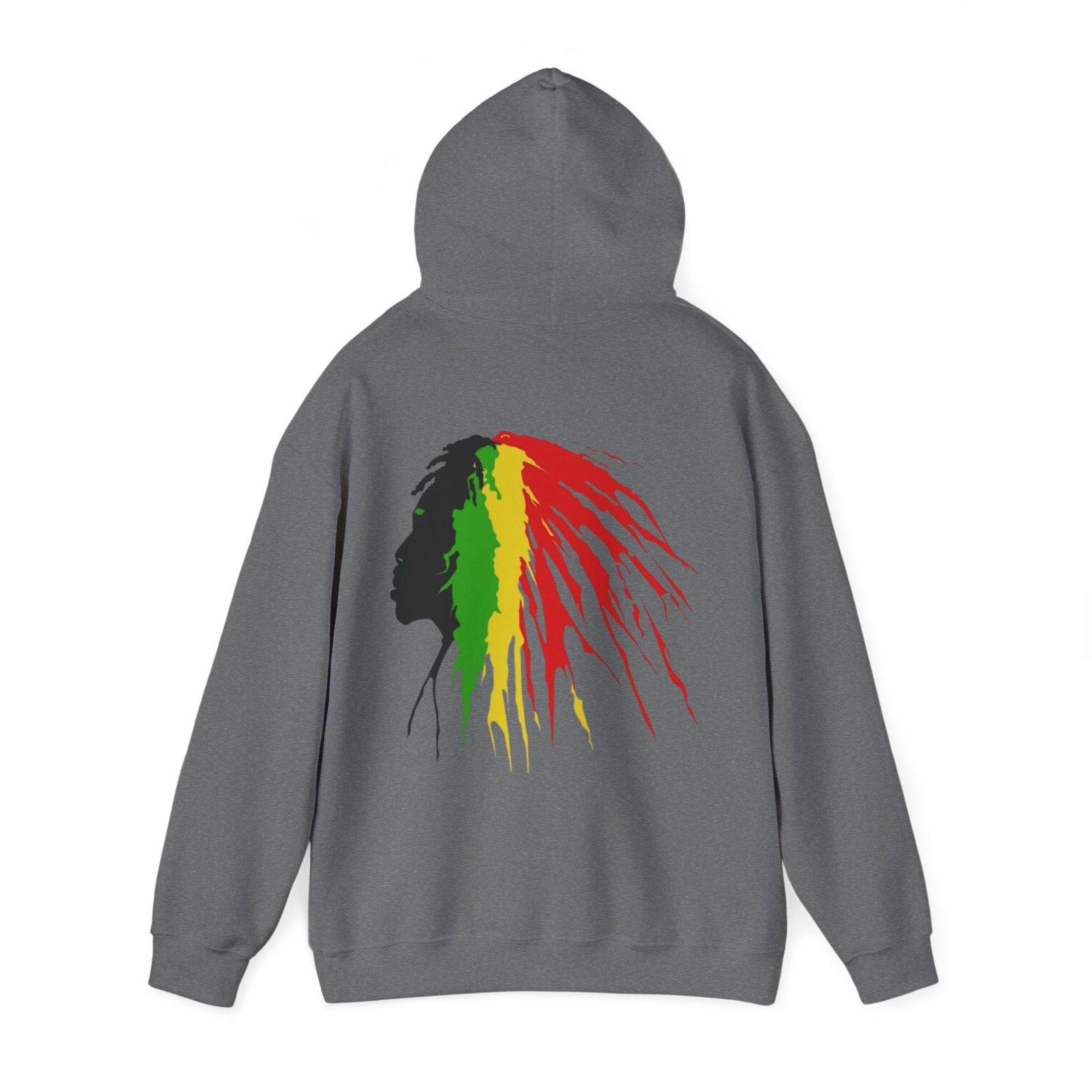 Quote Rasta Reggae Jamaica Hoodie Unisex Heavy Blend™ Hooded Sweatshirt 08 - Image 39