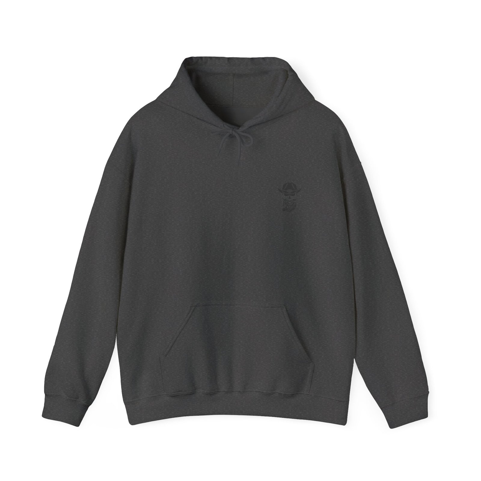 Gangster Skull Tattoo Hooded Sweatshirt. Unisex Heavy Blend™ Hooded Sweatshirt - Image 37