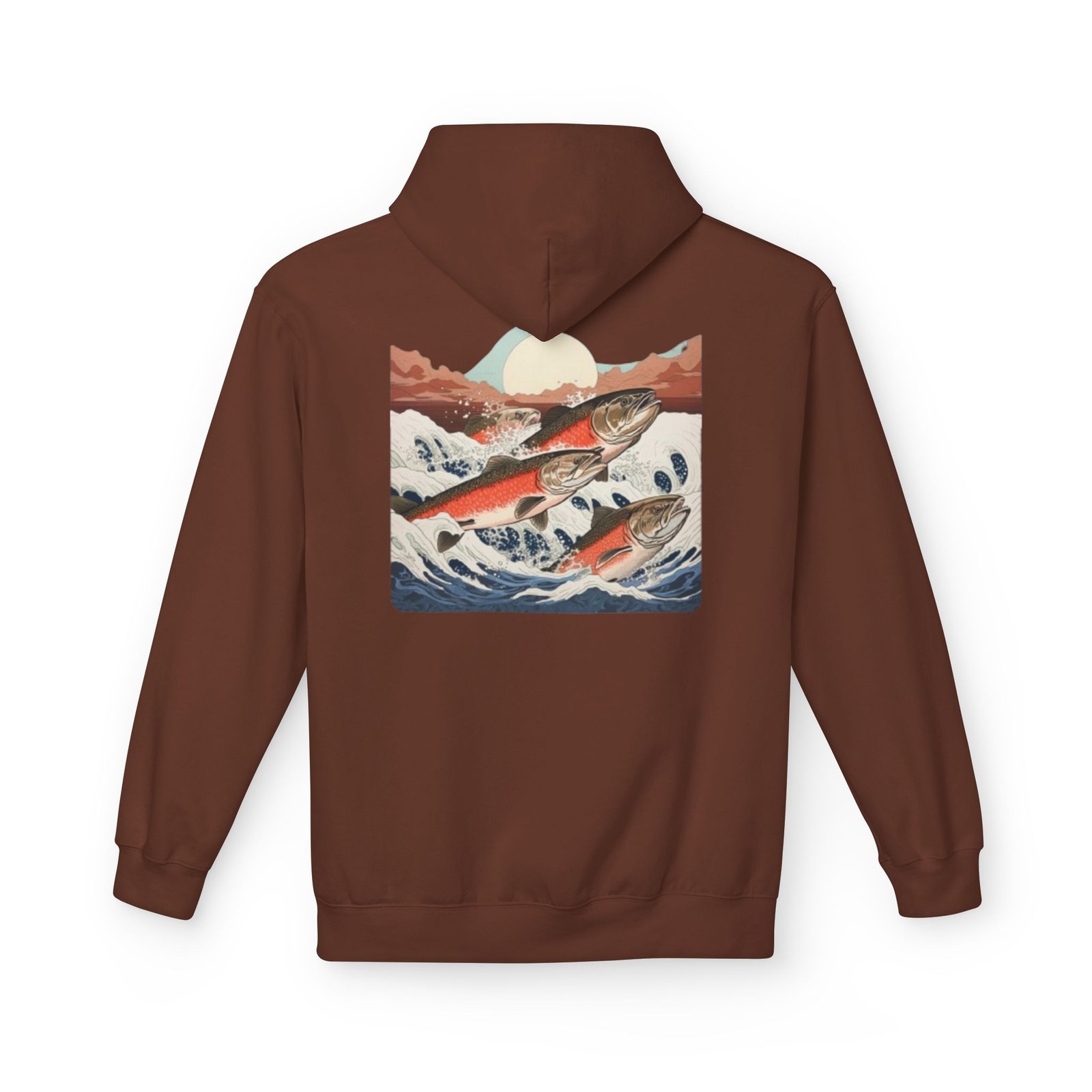 Fishing Adventure Water Sport Fleece Hoodie | Perfect Gift for Anglers, Outdoor Enthusiasts, Fishing Trips, Birthdays, and Summer - Image 10