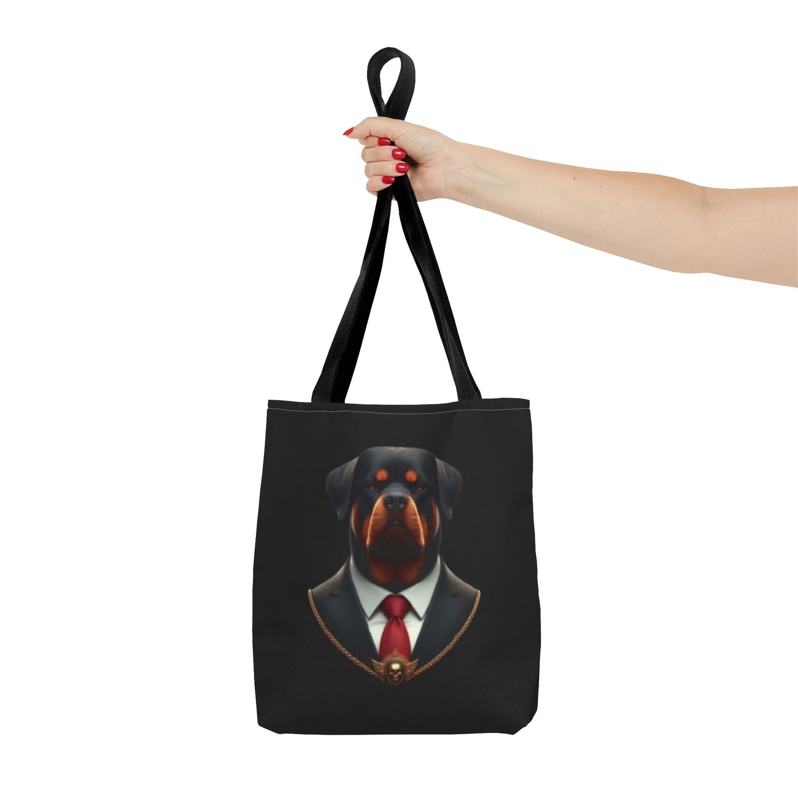 Rottweiler Dog Tote Bag - Stylish Dog Lover's Accessory - Image 4